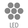 • LED lighting spotlights (3000K).