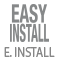 • Easy installation system for island hoods