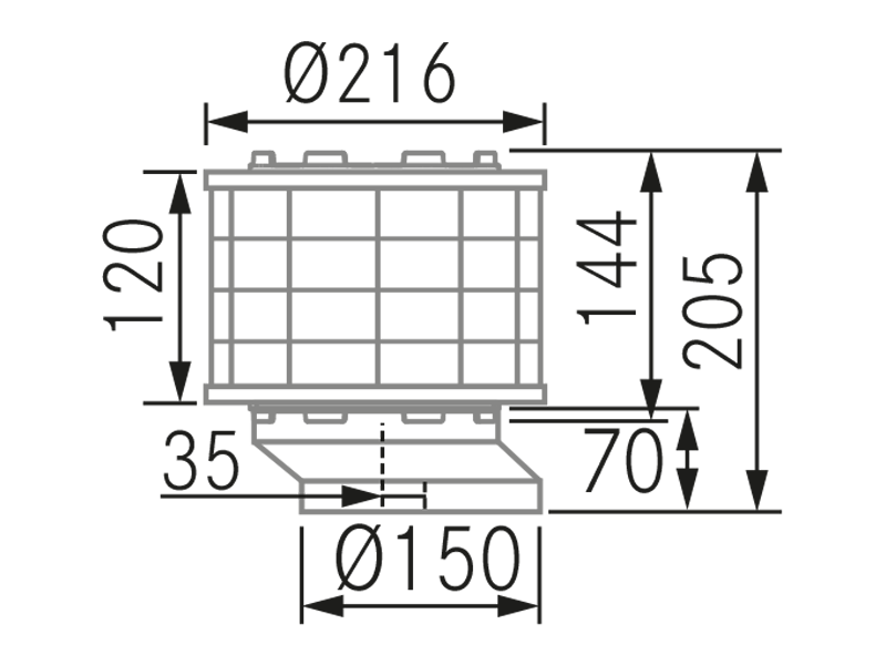 Range Hoods - Filtros de Plasma Frecan - Technical design