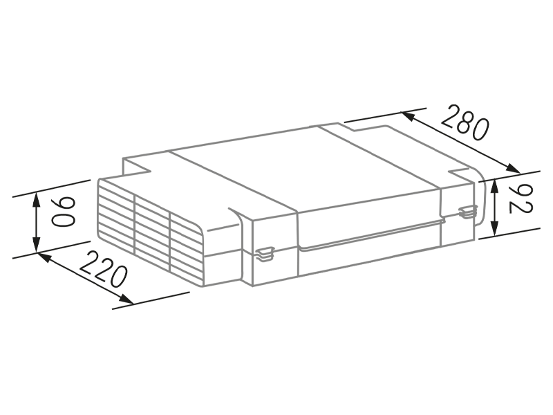 Range Hoods - Filtros de Plasma Frecan - Technical design