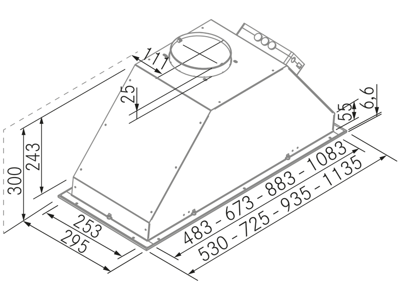 Range Hoods - GA - Technical design