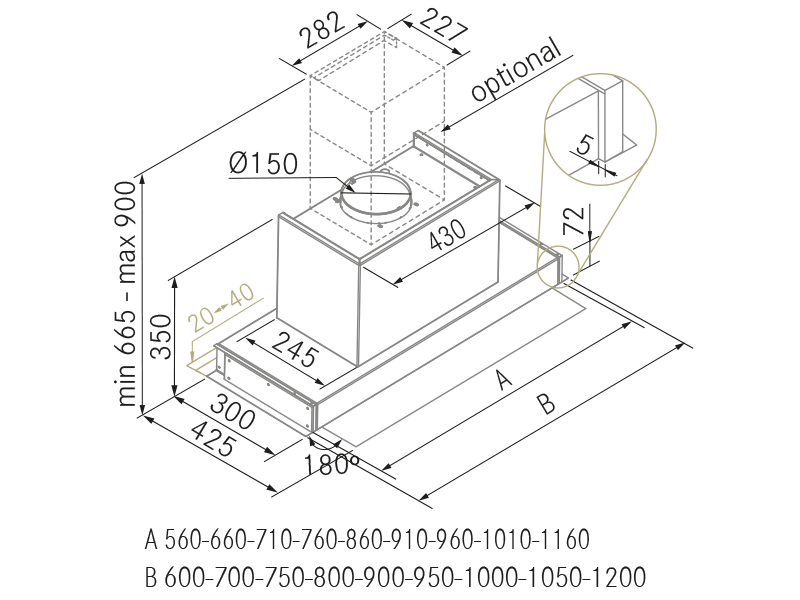 Range Hoods - Note - Technical design